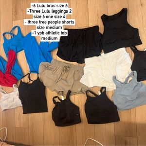 Lululemon/free people lot